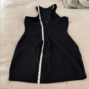 ALO Yoga Women's Black racerback mini dress M